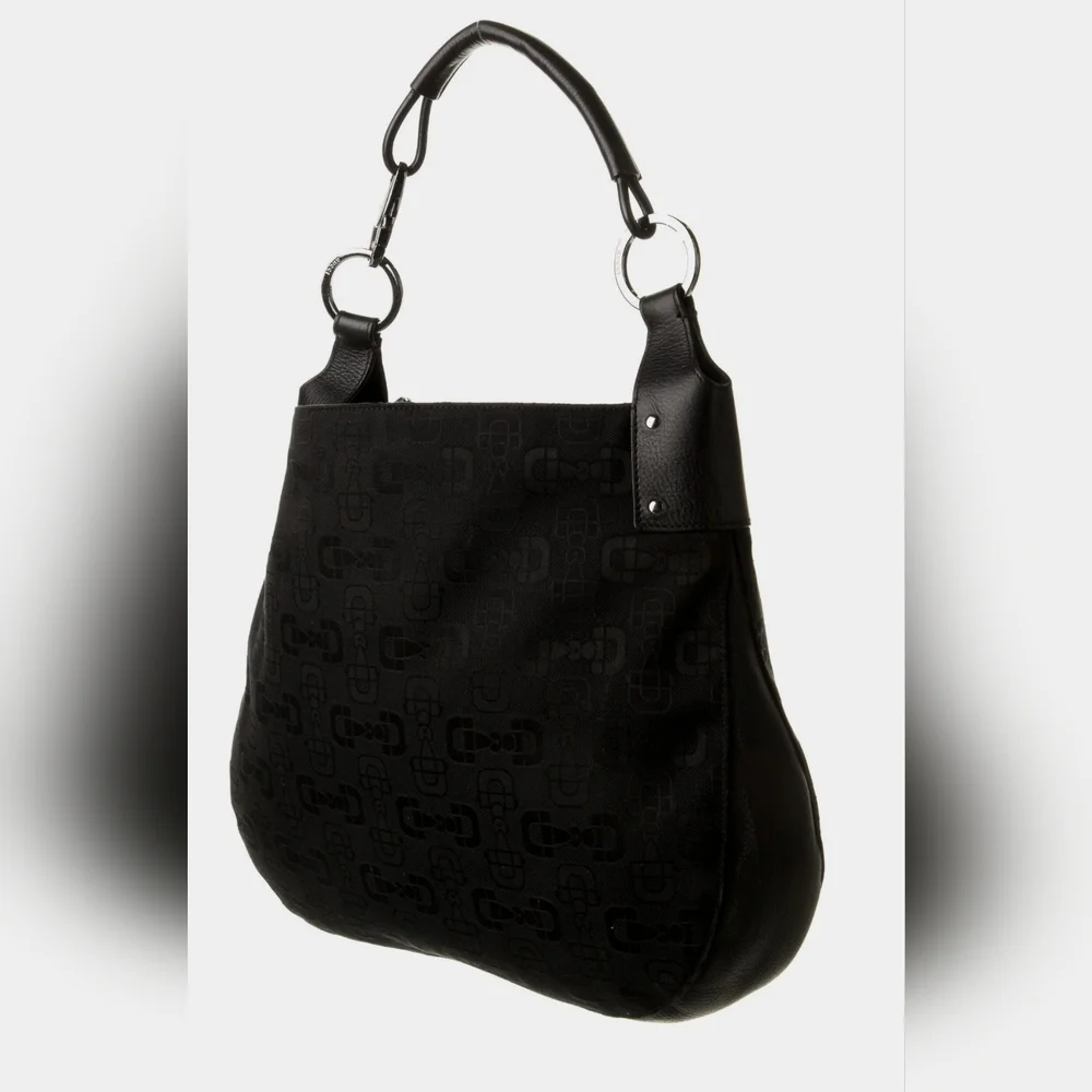Authentic Gucci Horsebit Canvas Hobo - Picture 4 of 13